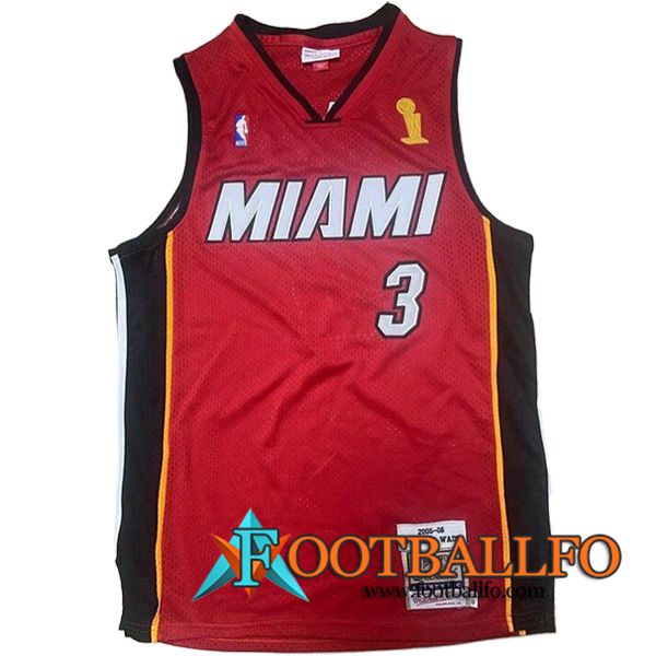 Camisetas Miami Heat (WAED #3) 2023/24 Rojo