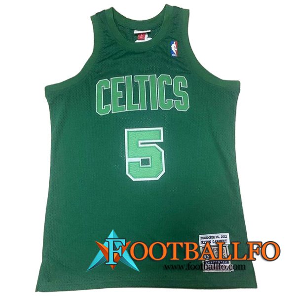 Camisetas Boston Celtics (GARNETT #5) 2023/24 Verde
