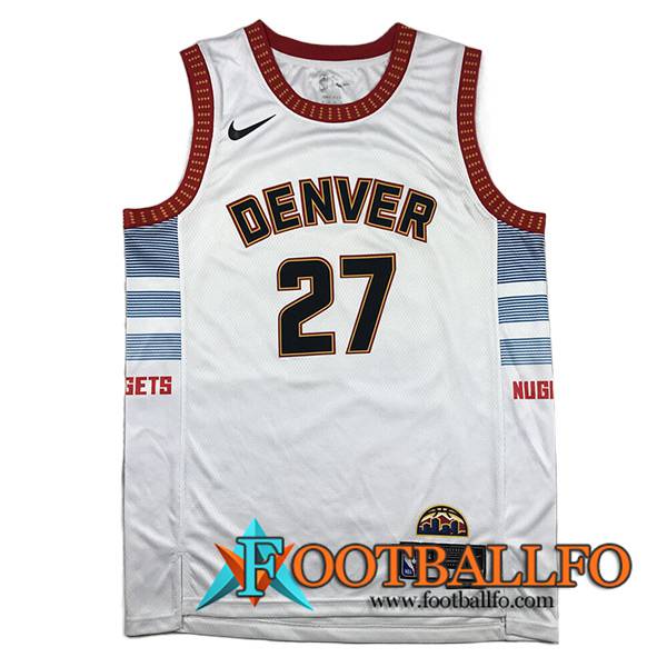 Camisetas Denver Nuggets (MURRAY #27) 2023/24 Blanco