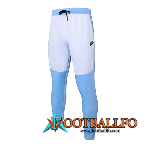 Pantalon Entrenamiento Nike Blanco/Azul 2023/2024