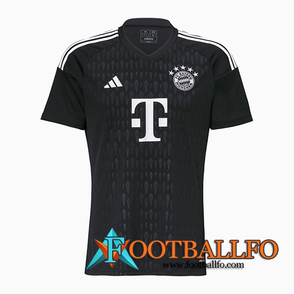 Camisetas De Futbol Bayern Munich Portero Negro 2023/2024