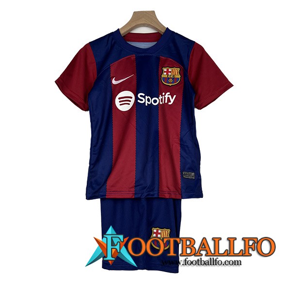 Camisetas De Futbol FC Barcelona Ninos Primera 2023/2024
