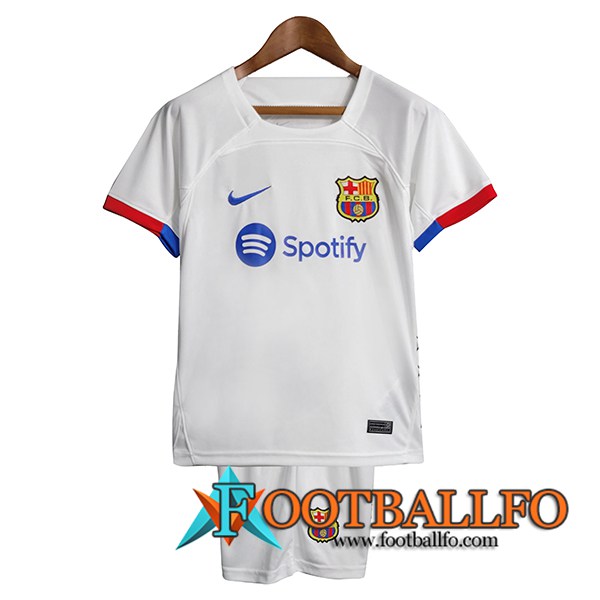 Camisetas De Futbol FC Barcelona Ninos Segunda 2023/2024