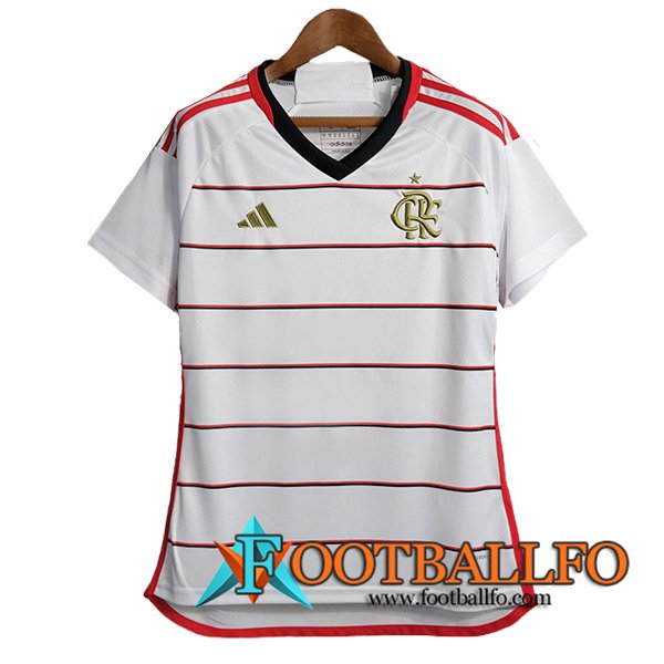 Camisetas De Futbol Flamengo Mujer Segunda 2023/2024