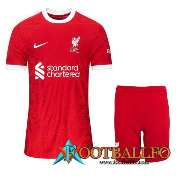 Camisetas Futbol FC Liverpool Primera + Cortos 2023/2024