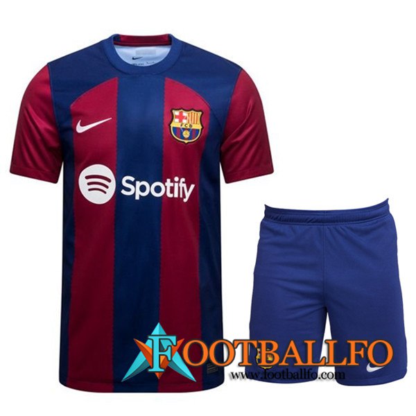 Camisetas Futbol FC Barcelona Primera + Cortos 2023/2024
