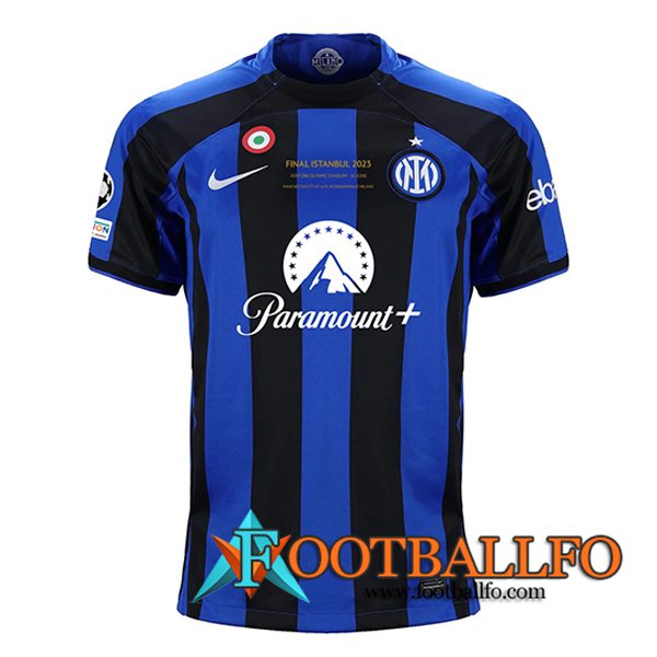 Camisetas De Futbol FINAL ISTANBUL Inter Milan Primera 2022/2023