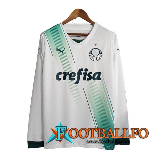 Camisetas De Futbol Palmeiras Segunda Manga Larga 2023/2024