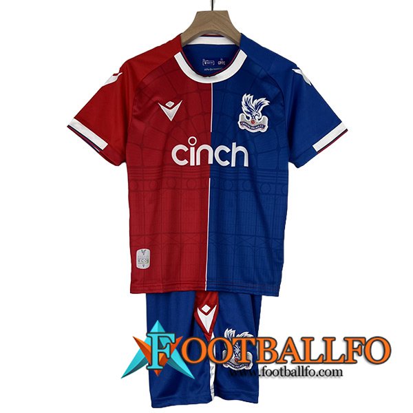 Camisetas De Futbol Crystal Palace Ninos Primera 2023/2024