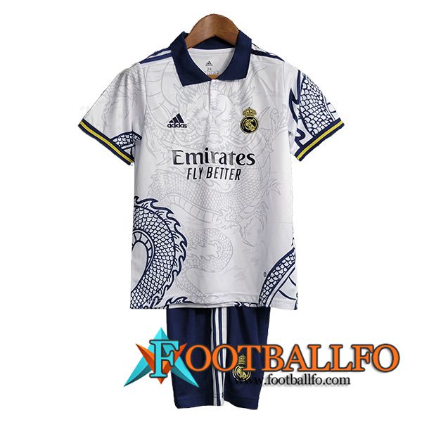 Camisetas De Futbol Real Madrid Ninos Special Edition Blanco 2023/2024