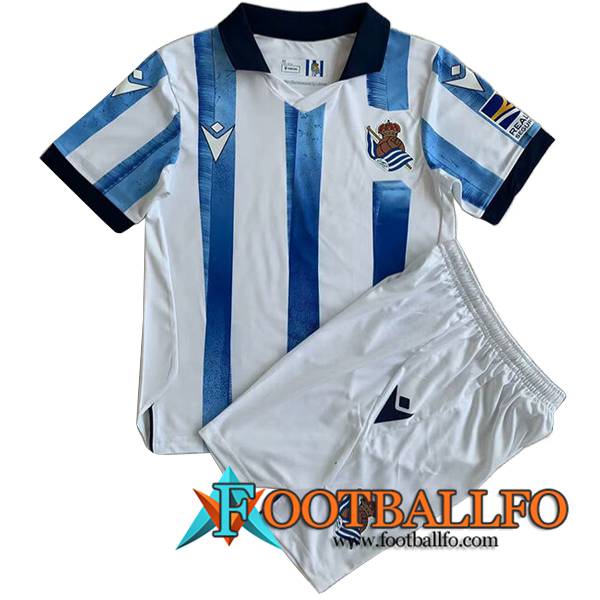 Camisetas De Futbol Real Sociedad Ninos Primera 2023/2024