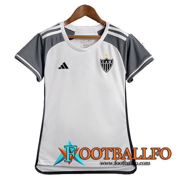Camisetas De Futbol Atletico Mineiro Mujer Segunda 2023/2024