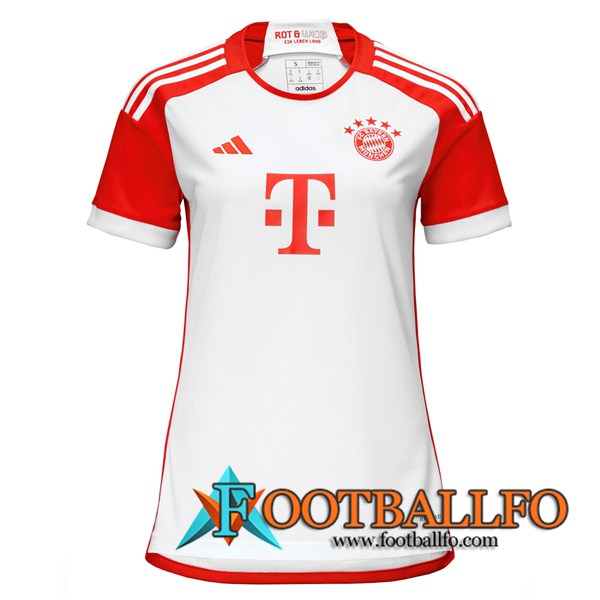 Camisetas De Futbol Bayern Munich Mujer Primera 2023/2024