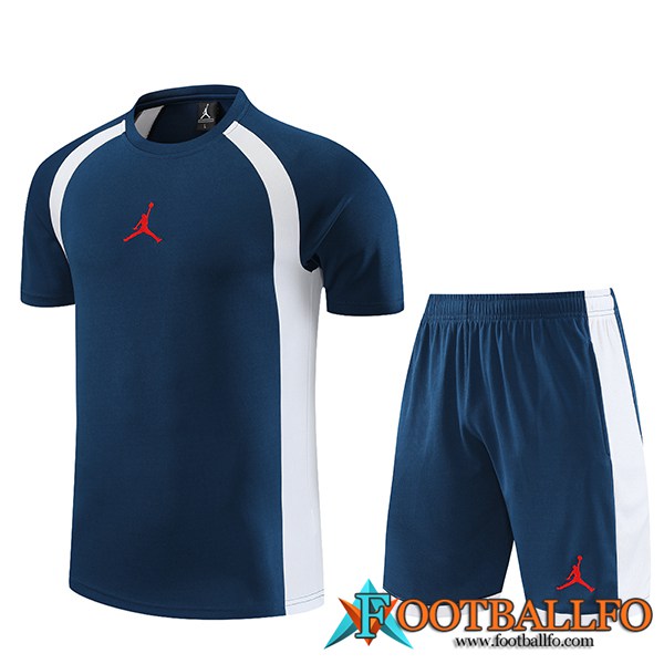 Camiseta Entrenamiento + Cortos Jordan Azul marino 2023/2024