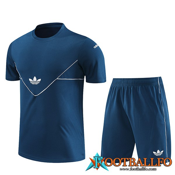 Camiseta Entrenamiento + Cortos Adidas Azul marino 2023/2024