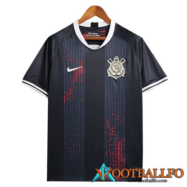 Camiseta Entrenamiento Corinthians Negro 2023/2024 -03