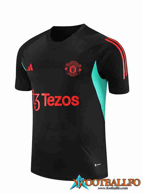 Camiseta Entrenamiento Manchester United Negro 2023/2024 -03