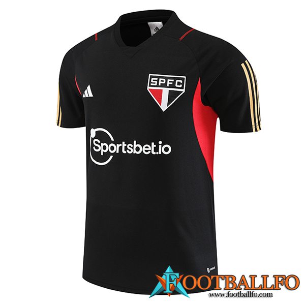 Camiseta Entrenamiento Sao Paulo FC Negro 2023/2024 -04
