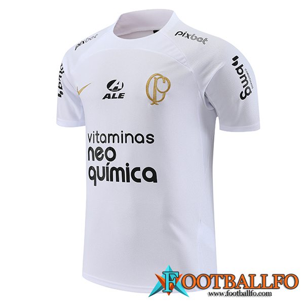 Camiseta Entrenamiento Corinthians Blanco 2023/2024 -02