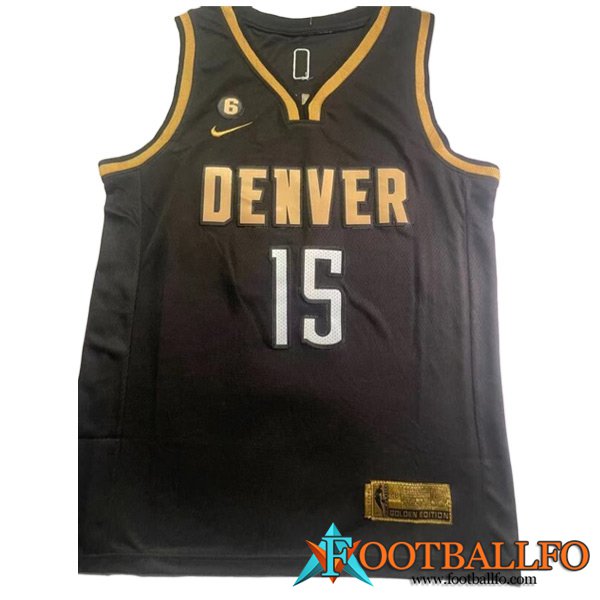 Camisetas Denver Nuggets (JOKIC #15) 2023/24 Negro -04