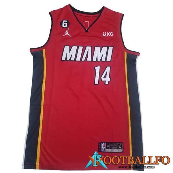 Camisetas Miami Heat (HERRO #14) 2023/24 Rojo