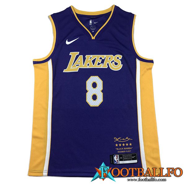 Camisetas Los Angeles Lakers (BRYANT #8) 2023/24 Azul marino