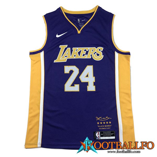 Camisetas Los Angeles Lakers (BRYANT #24) 2023/24 Azul marino