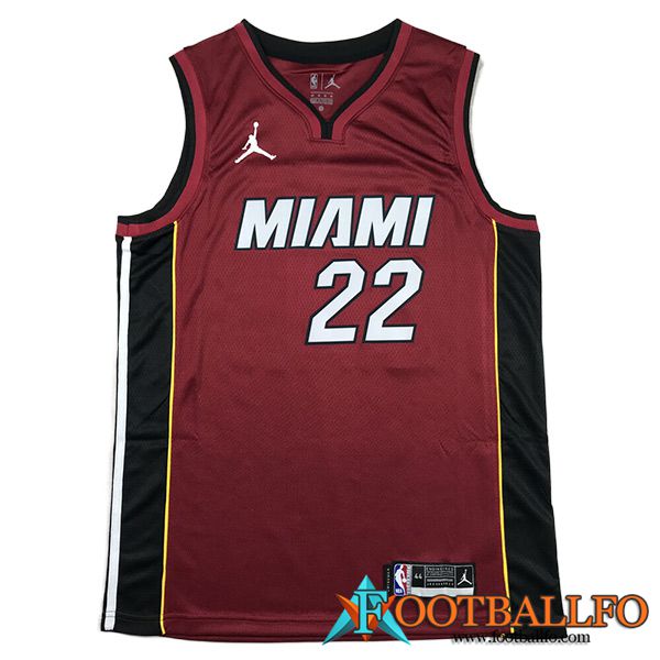 Camisetas Miami Heat (BUTLER #22) 2023/24 Rojo