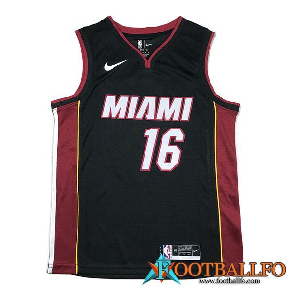 Camisetas Miami Heat (MARTIN #16) 2023/24 Negro