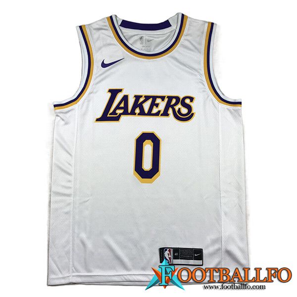 Camisetas Los Angeles Lakers (YOUNG #0) 2023/24 Blanco