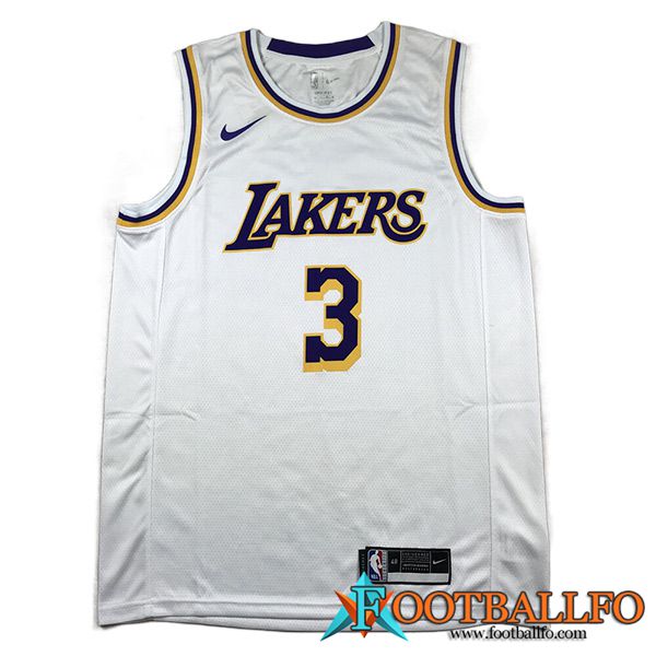 Camisetas Los Angeles Lakers (DAVIS #3) 2023/24 Blanco