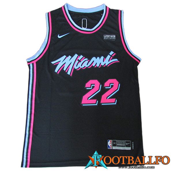 Camisetas Miami Heat (BUTLER #22) 2023/24 Negro
