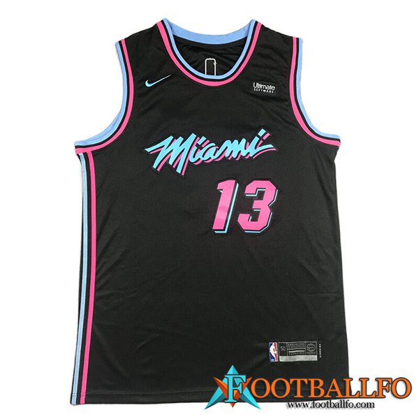 Camisetas Miami Heat (ADEBAYO #13) 2023/24 Negro