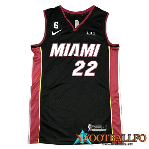Camisetas Miami Heat (BUTLER #22) 2023/24 Negro -03