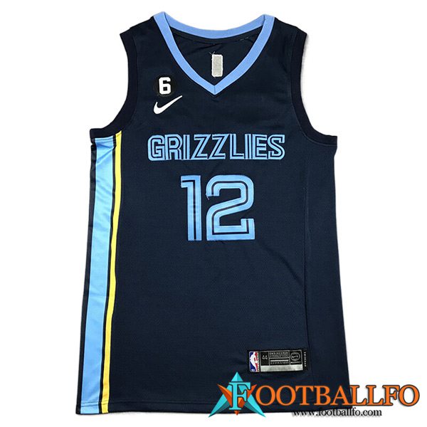 Camisetas Memphis Grizzlies (MORANT #12) 2023/24 Azul
