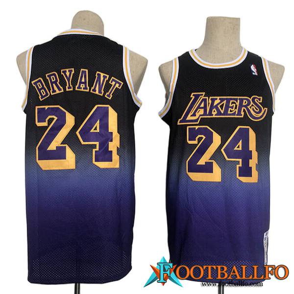 Camisetas Los Angeles Lakers (BRYANT #24) 2023/24 Violeta