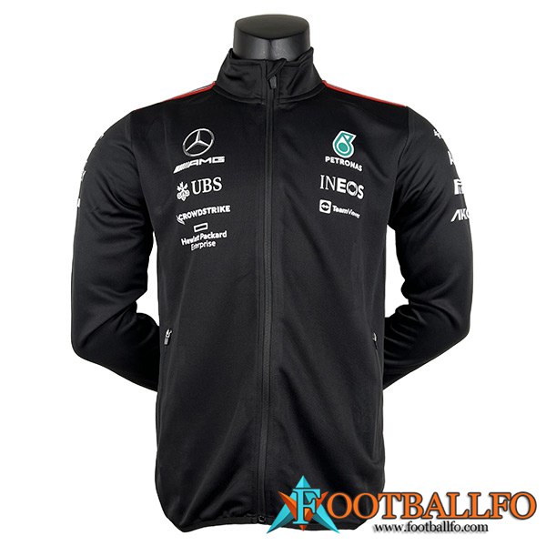 Chaquetas F1 Mercedes Benz Team Negro 2023