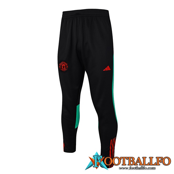 Pantalon Entrenamiento Manchester United Negro 2023/2024 -05