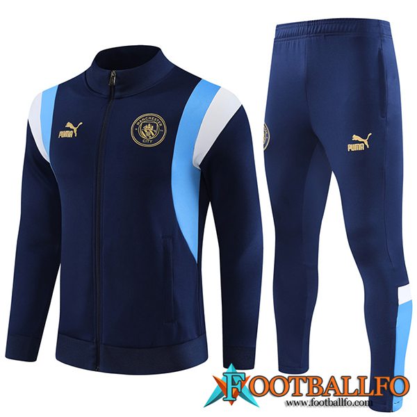 Chandal Equipos De Futbol - Chaqueta Manchester City Azul marino 2023/2024