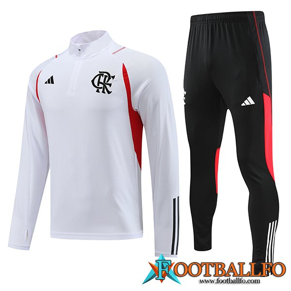 Chandal Equipos De Futbol Flamengo Blanco 2023/2024