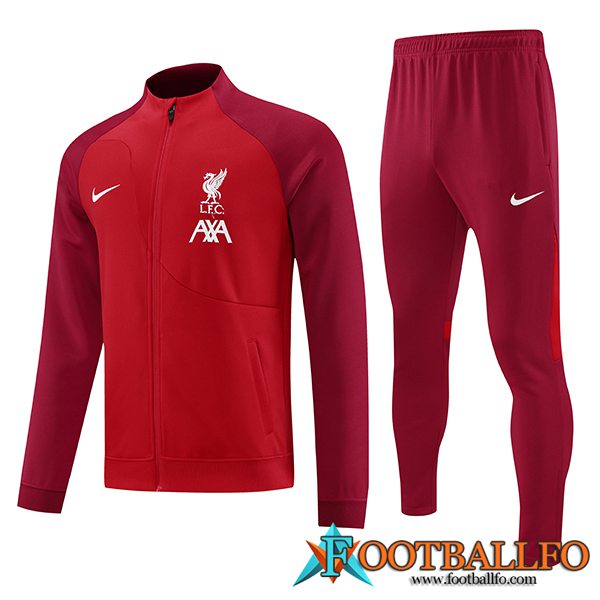 Chandal Equipos De Futbol - Chaqueta FC Liverpool Rojo 2023/2024