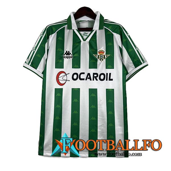 Camisetas De Futbol Real Betis Retro Primera 1995/1996