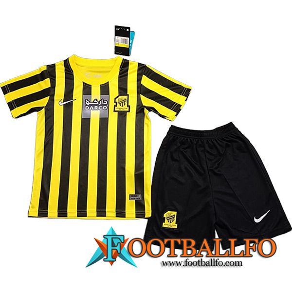 Camisetas De Futbol Al-Ittihad Ninos Primera 2023/2024