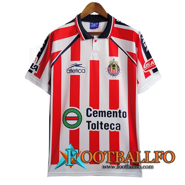 Camisetas De Futbol CD Guadalajara Retro Primera 2002/2003