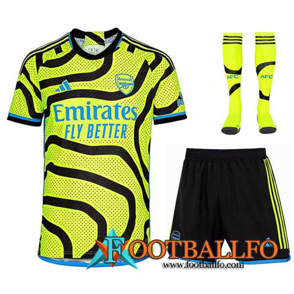 Camisetas Futbol Arsenal Segunda (Cortos + Calcetines) 2023/2024