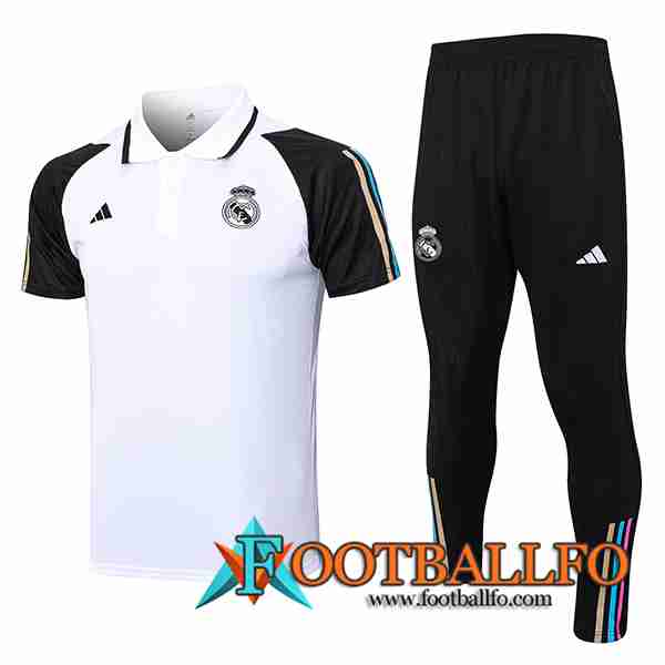 Camiseta Polo Real Madrid Blanco 2023/2024