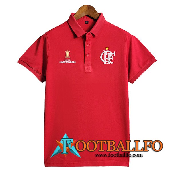 Camiseta Polo Flamengo Rojo 2023/2024 -03