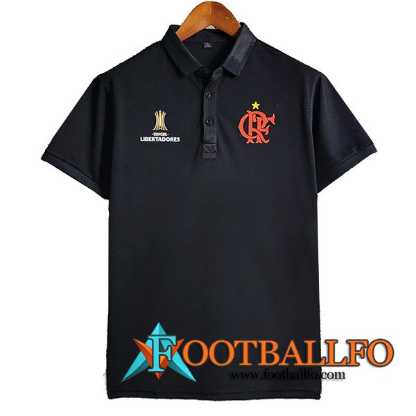 Camiseta Polo Flamengo Negro 2023/2024