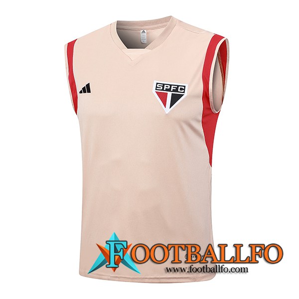 Chalecos De Futbol Sao Paulo FC Amarillo 2023/2024