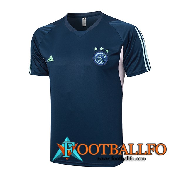 Camiseta Entrenamiento Ajax Azul marino 2023/2024 -02